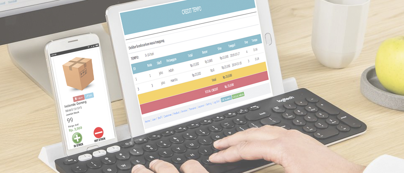 management inventori stok dan invoice penjualan management inventori stok dan invoice penjualan