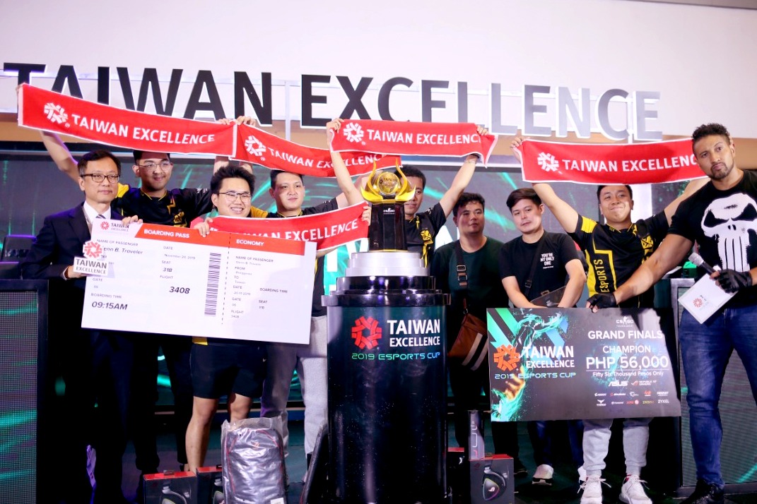 Taiwan Excellence Esports Cup 2019 Winners. - Gizmo Manila