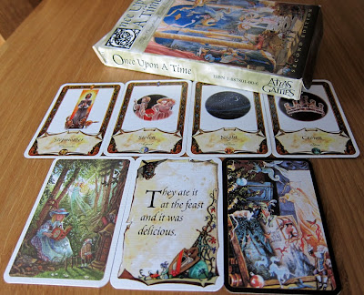 The Once Upon A Time box and some cards