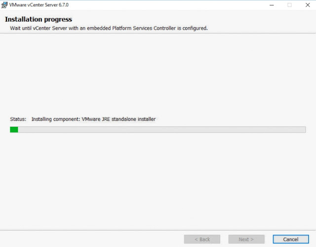 Instalação VMware vCenter 6.7.0 para Windows