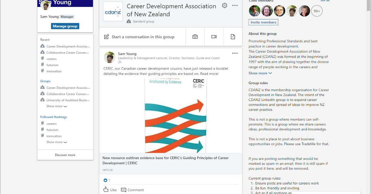 Sam Young LinkedIn Group Rules