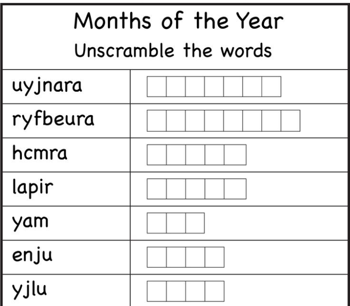 SOY 300 TURNO MATUTINO CICLO ESCOLAR 20202021 1st. grade. Unscramble