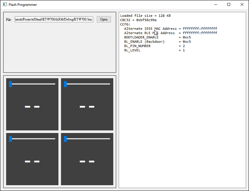 RCfocus: CC26xx Flash Programmer