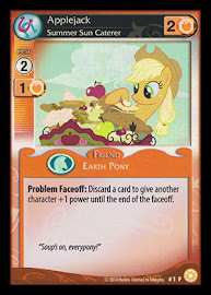 My Little Pony Applejack, Summer Sun Caterer Celestial Solstice CCG Card