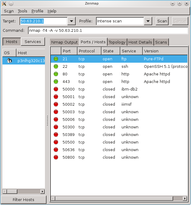 Zenmap Scan Example Backtrack Hacking Guide: Hacking email addresses using zenmap, xhydra ...