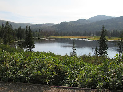 Silver Lake nature Big Cottonwood Canyon Brigham