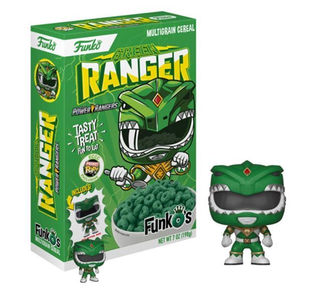 NickALive!: Funko Announces Mighty Morphin Power Rangers Green Ranger FunkO Cereal