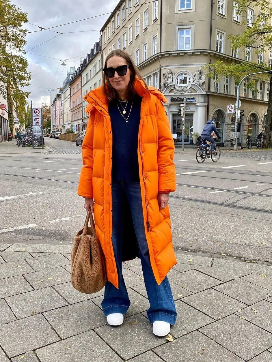 Orange jacket