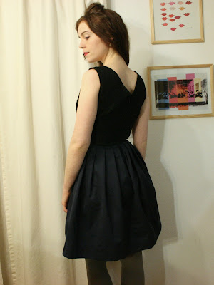 Totally vintage-inspired dress and upcycle. Pretty proud. / Create / Enjoy