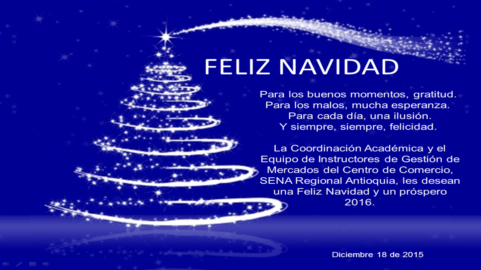 SALUDO DE NAVIDAD Y AÑO NUEVO 2016 ~ BPO Marketing