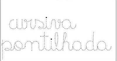 Espaco Educar Fonte Pontilhada Para Download