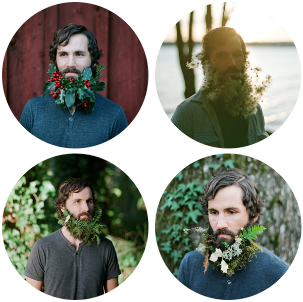 Flower Beard, a shoot by Sarah Winward & Carissa Gallo