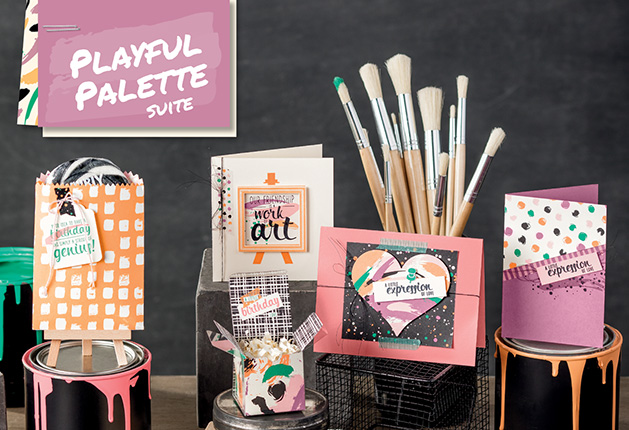Playful Palette - Narelle Fasulo - Simply Stamping with Narelle