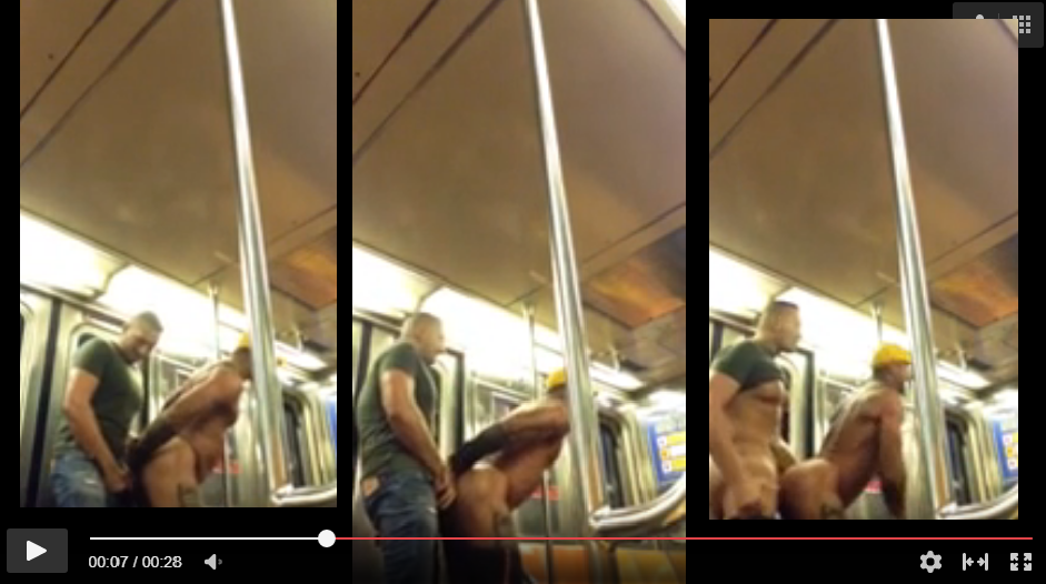 sexo en el metro , obreros