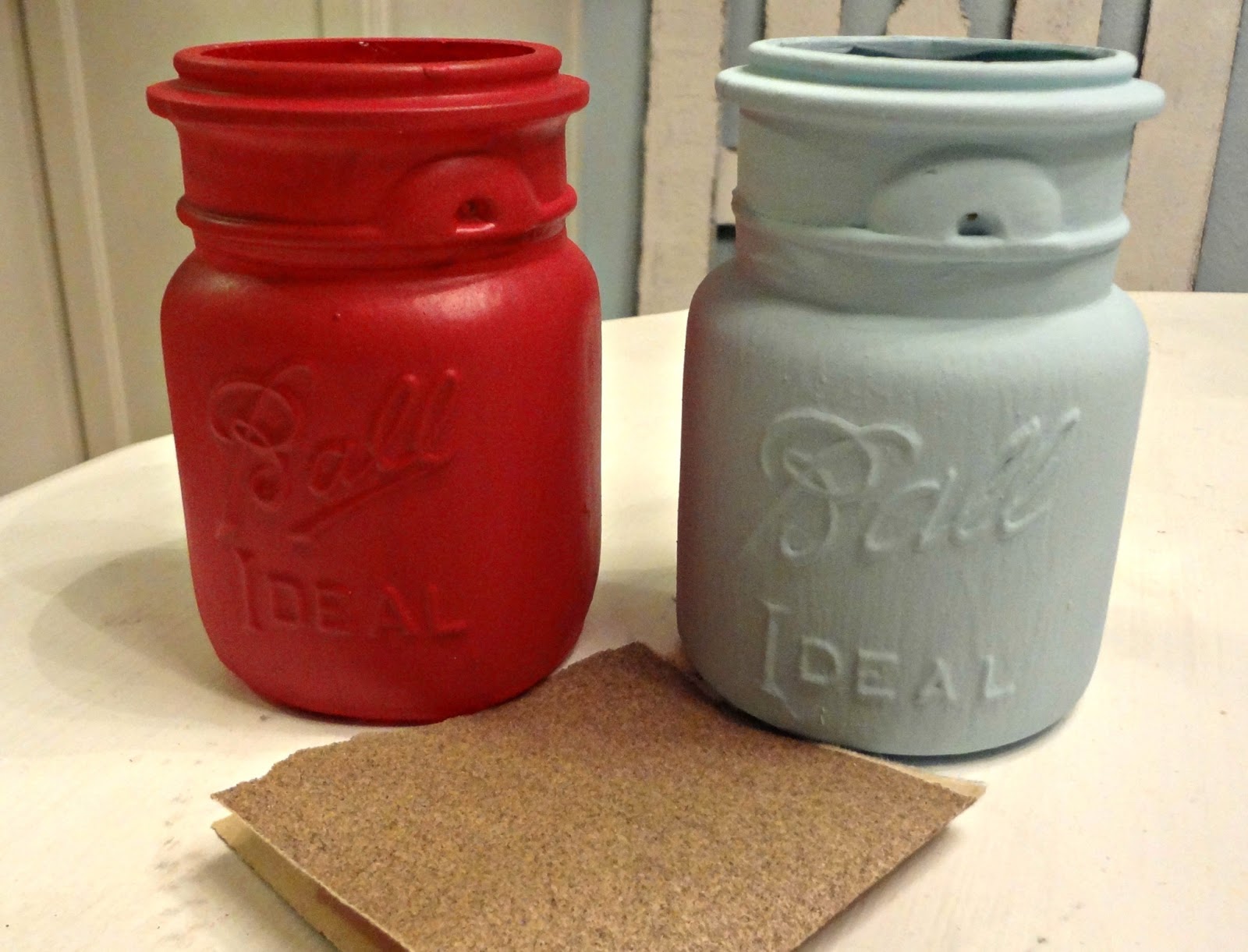 For the love of white Painted Ball Jar Tutorial