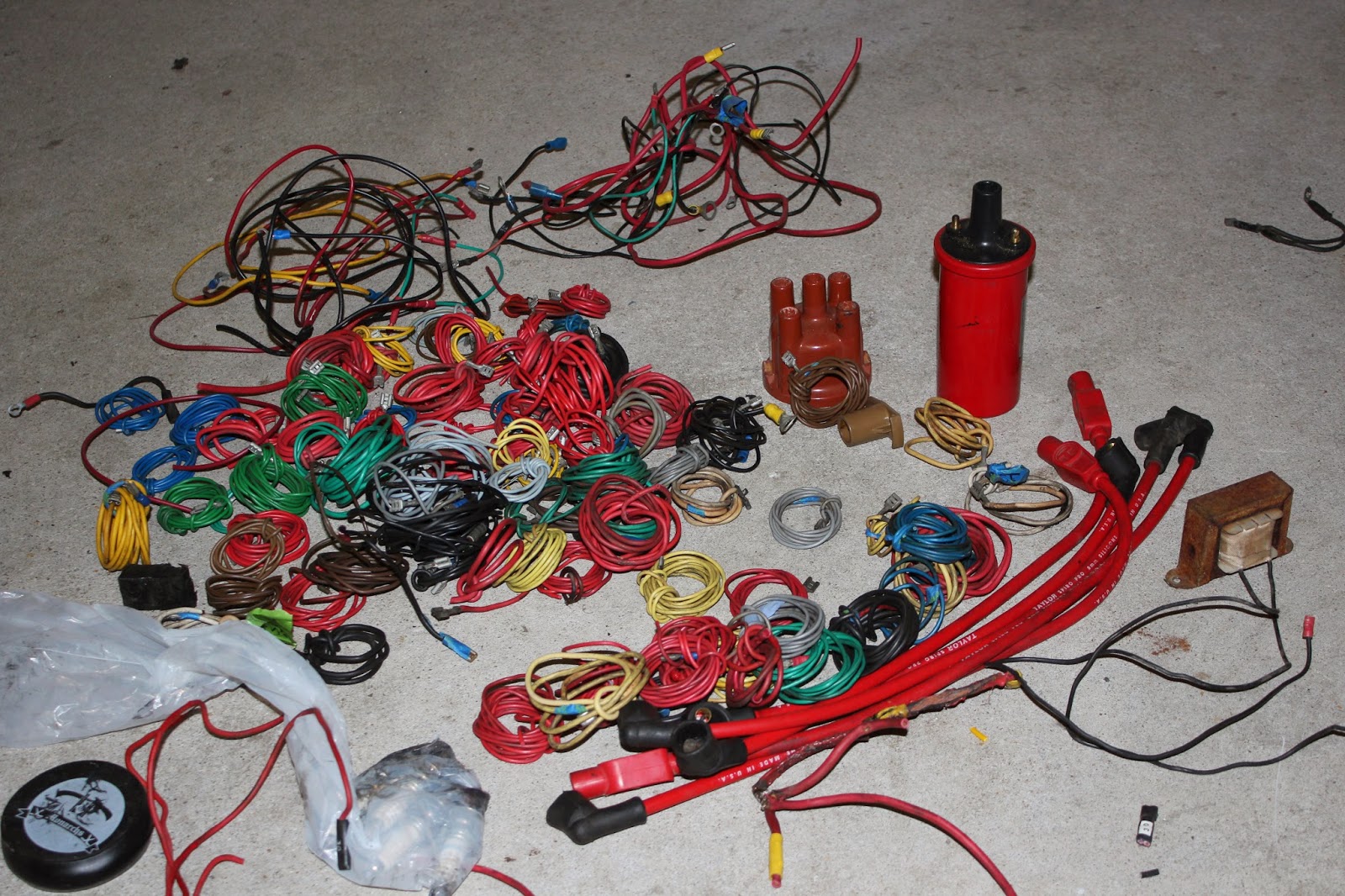 1971 SAAB Sonett III Restoration: Wiring