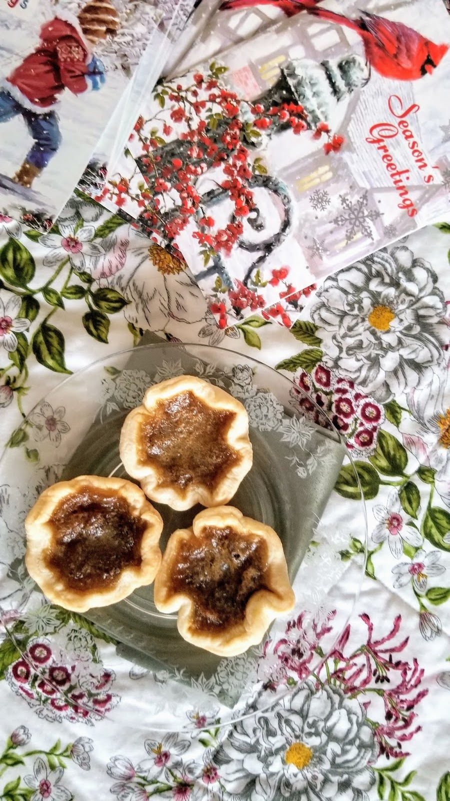 Hot and Cold Running Mom Just my Stuff Two Bite Maple Syrup Butter Tarts