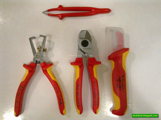 Изолированные инструменты Knipex для работы под напряжением