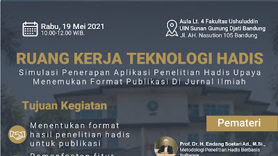 Ushuluddin UIN Bandung Rancang Teknologi Hadis Kolaborasi Akademisi Informatika