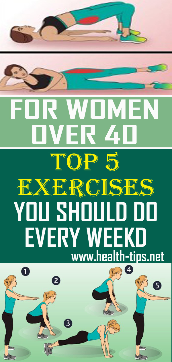 Top 5 Exercises Every Women Over 40 Should Do Every Week
