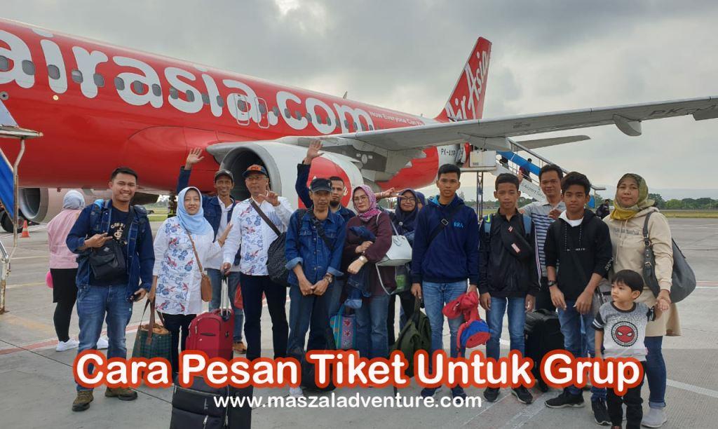 Bahagia Bersama Air Asia Cara Pesan Tiket Pesawat Untuk Rombongan