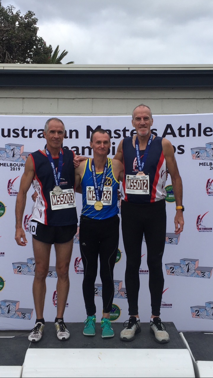 Australian Masters Athletics Championships 1500m M55 1st 443