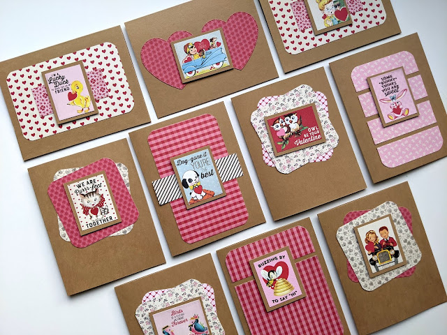 Cards for Jess Crafts 6x6 Paper Pad Tutorial Authentique Love Notes