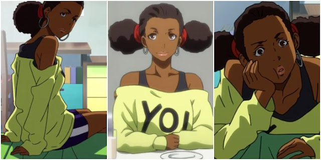 black anime characters
