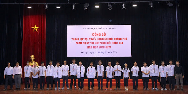 Hà Nội 'ra mắt' đội tuyển dự thi học sinh giỏi quốc gia 2020-2021