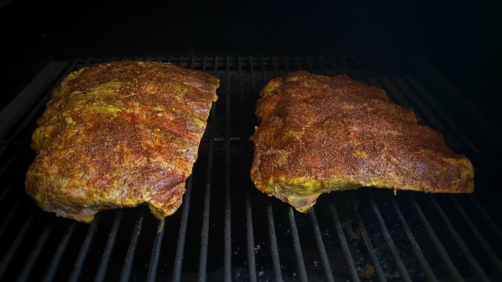 The Fiberglass Manifesto GOOD EATS Smoked Center Cut Beef Back Ribs