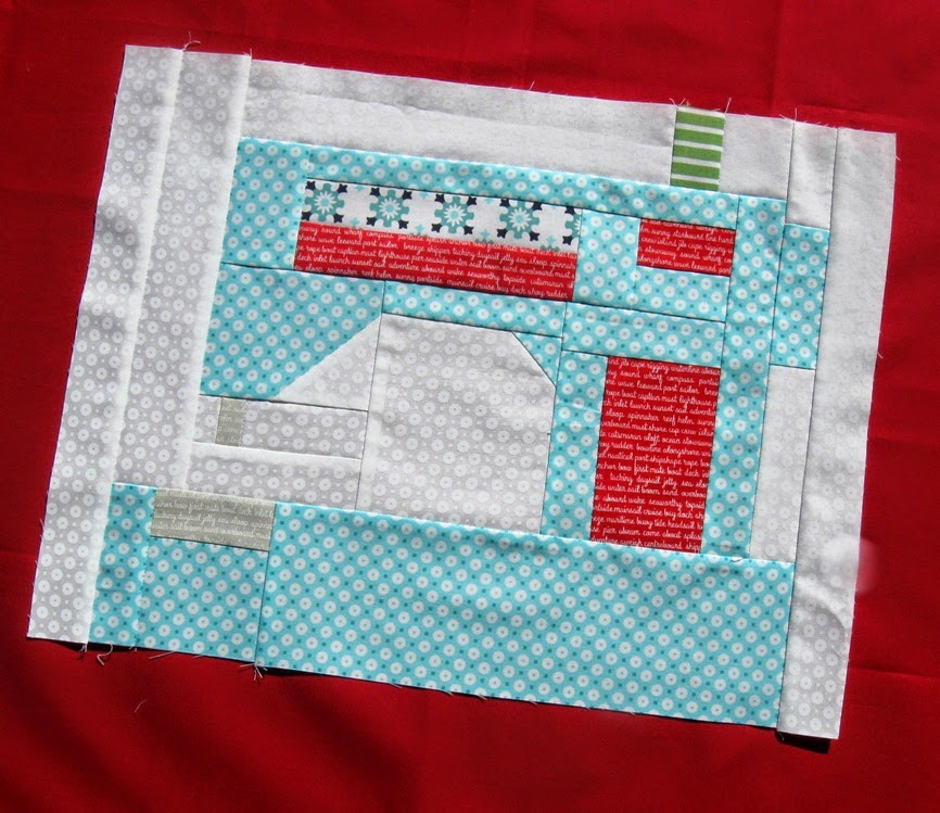 Happy Quilting Snapshots QAL Sew On & Sew On