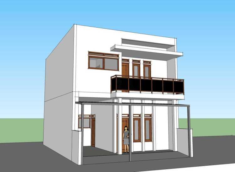 17 Desain  Rumah  Minimalis  Modern Lengkap dengan Ukuran  detailnya Desain  Rumah 