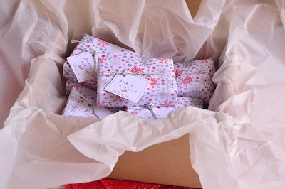 caja rustica con jabones regalos navidad