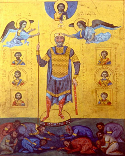 Byzantine Military Emperor Basil II Front Line General