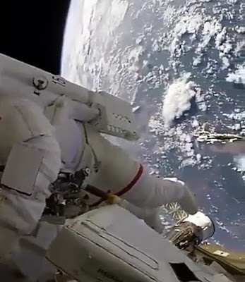 شاهد بالفيديو مشهد ساحر لكوكب الأرض من محطة الفضاء الدولية