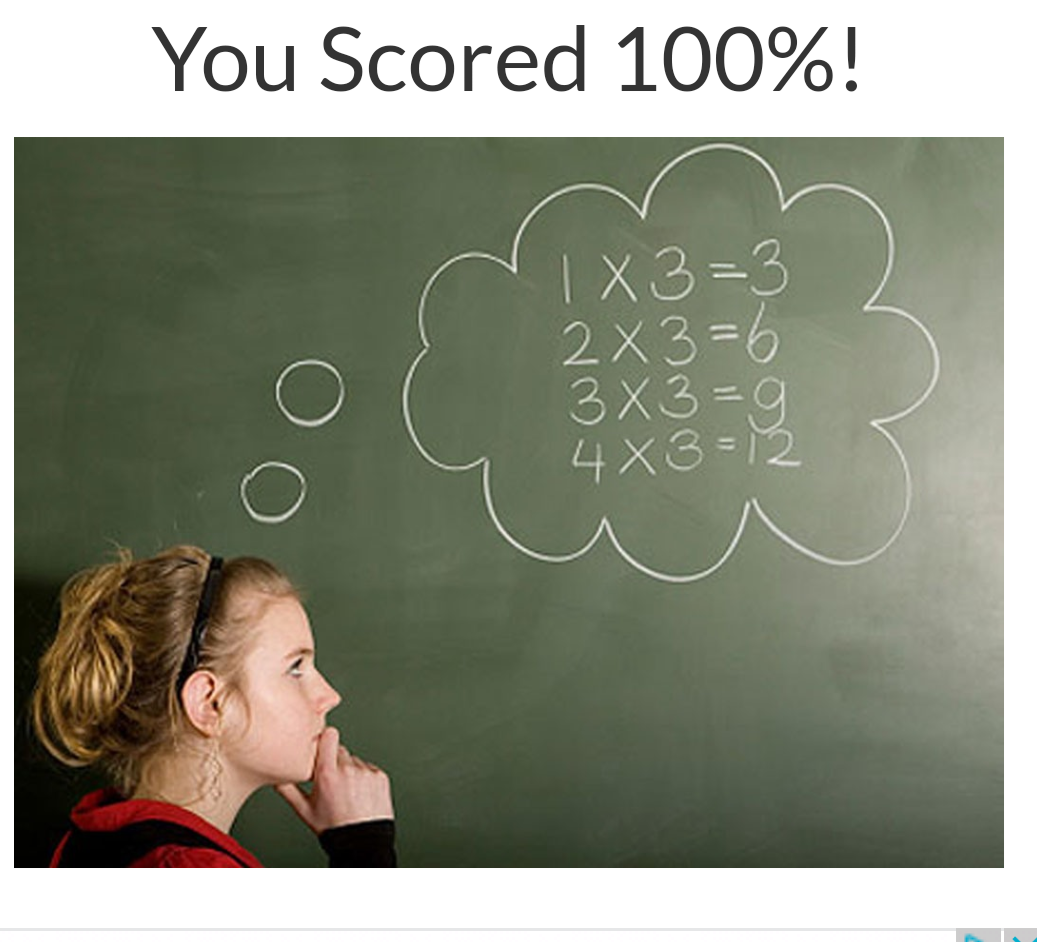 Quizdiva Easy Math Quiz Answers 10 Questions 100 Score FreeQuizAnswer
