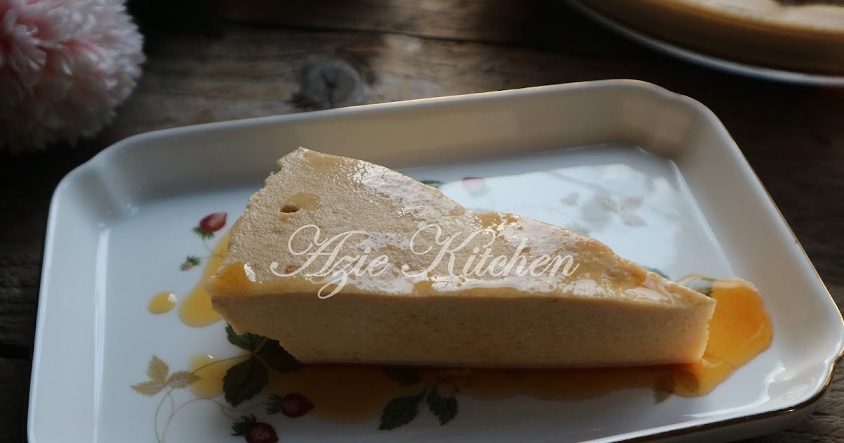 Puding Roti Karamel Azie Kitchen