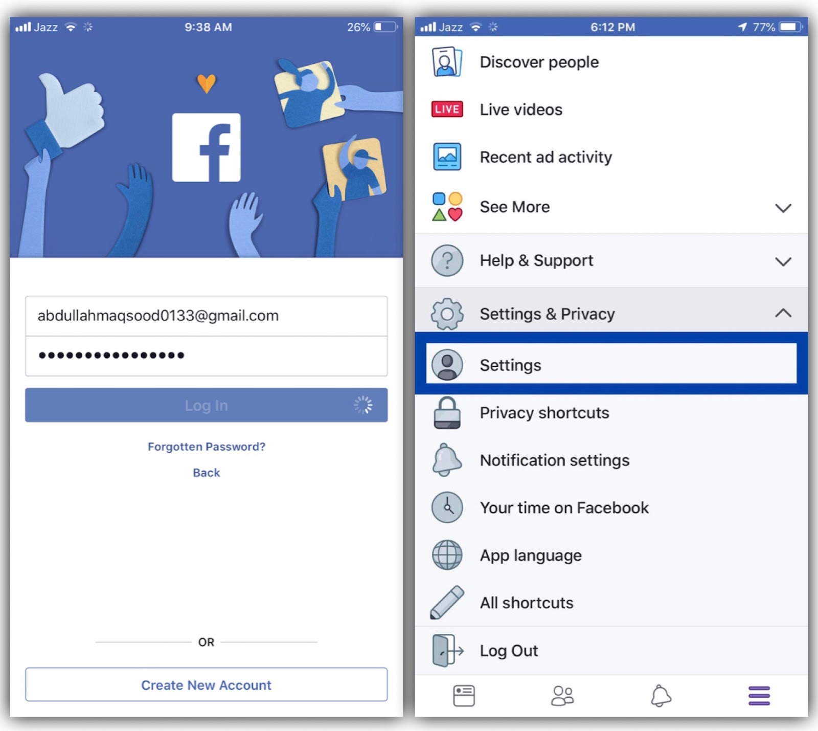 how to make my facebook messenger invisible