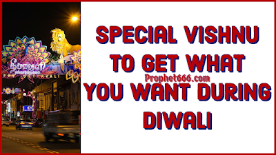 Vishnu Mantra to Get Everything on Deepavali