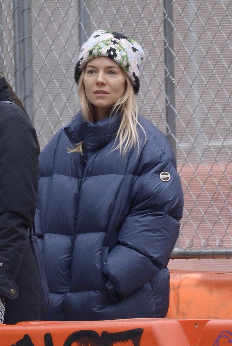 Sienna Miller Clicked Outside in New York 16 Dec-2019