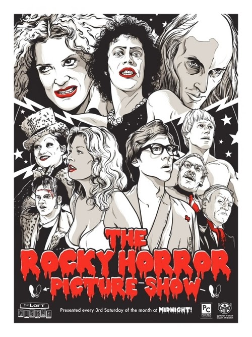 09-Rocky-Horror-Picture-Show-Film-and-TV-Series-Posters-US-Artist-Joshua-Budich-www-designstack-co