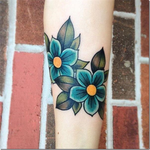 Tatuagens de flores para as mulheres Tatuagens de flores para as mulheres