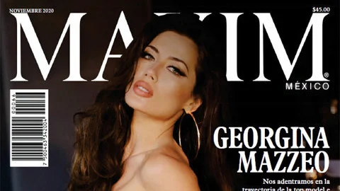 Georgina Mazzeo revista Maxim