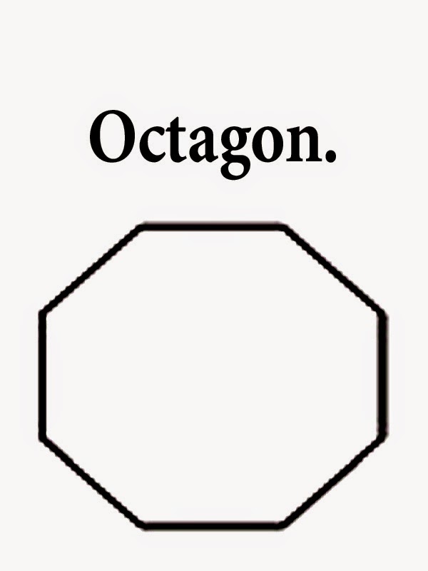 Printable Octagon Shape Printable Octagon Shape