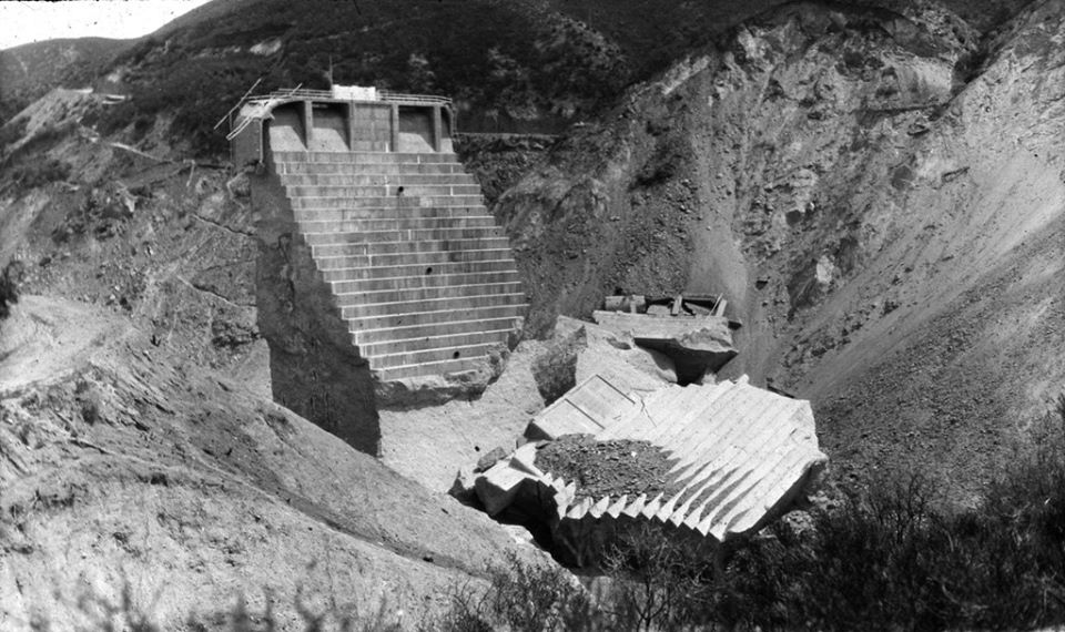 Industrial History: 1924 St. Francis Dam Failure