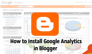 How to Sign Up for Google Analytics and Install Codes on Blog
