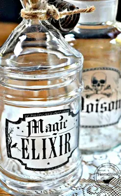 Pin for Elixir bottles for Halloween