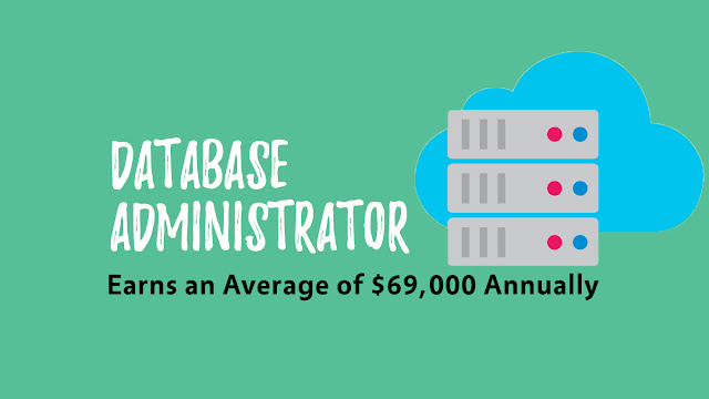 Database Administrators Earn an average of $69,000 a year