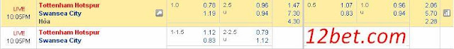 Nhận định tỉ lệ cược  Tottenham vs Swansea (21h05 ngày 28/02) Tottenham