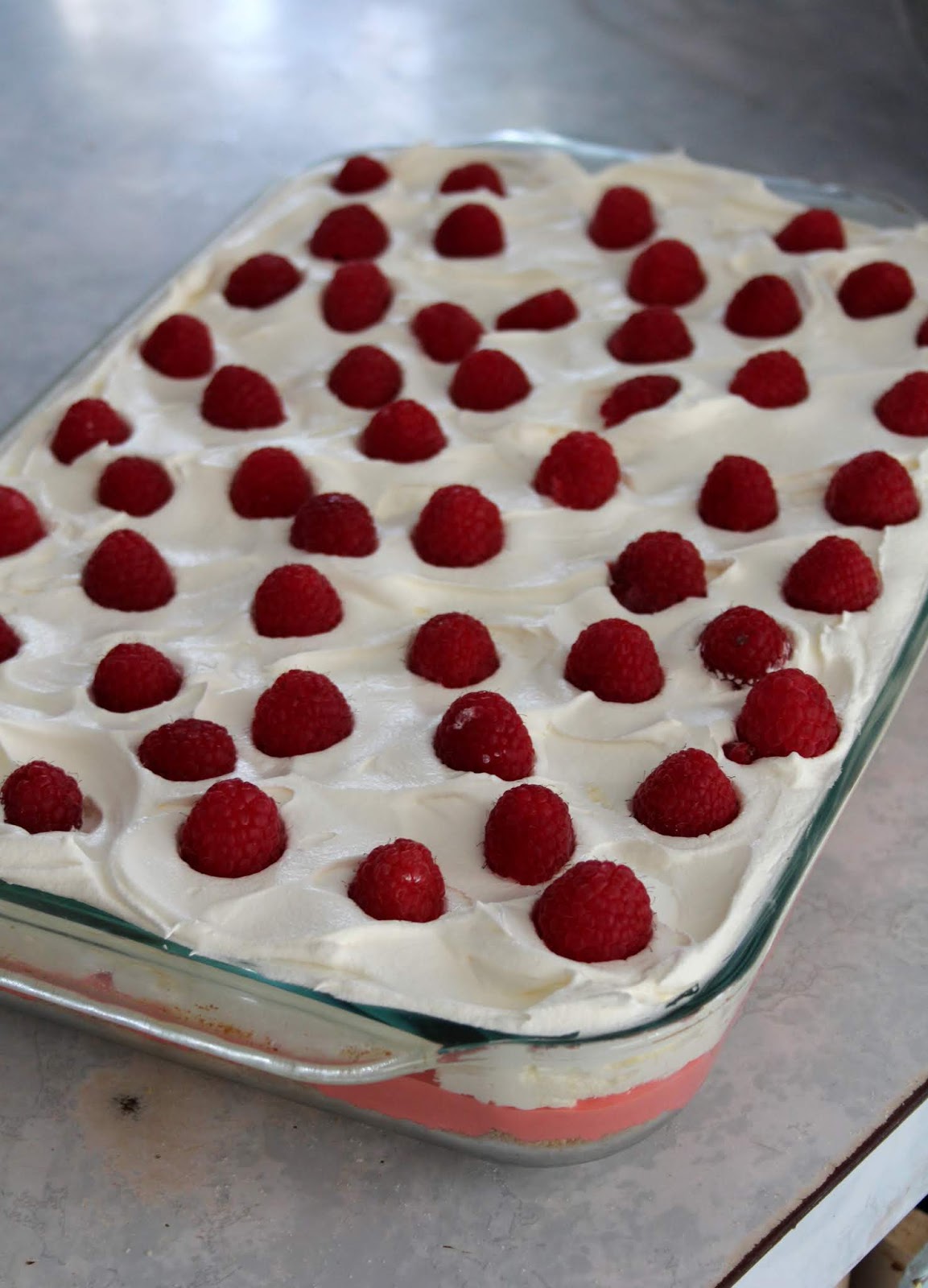 Jo and Sue Raspberry Dreamsicle Dessert